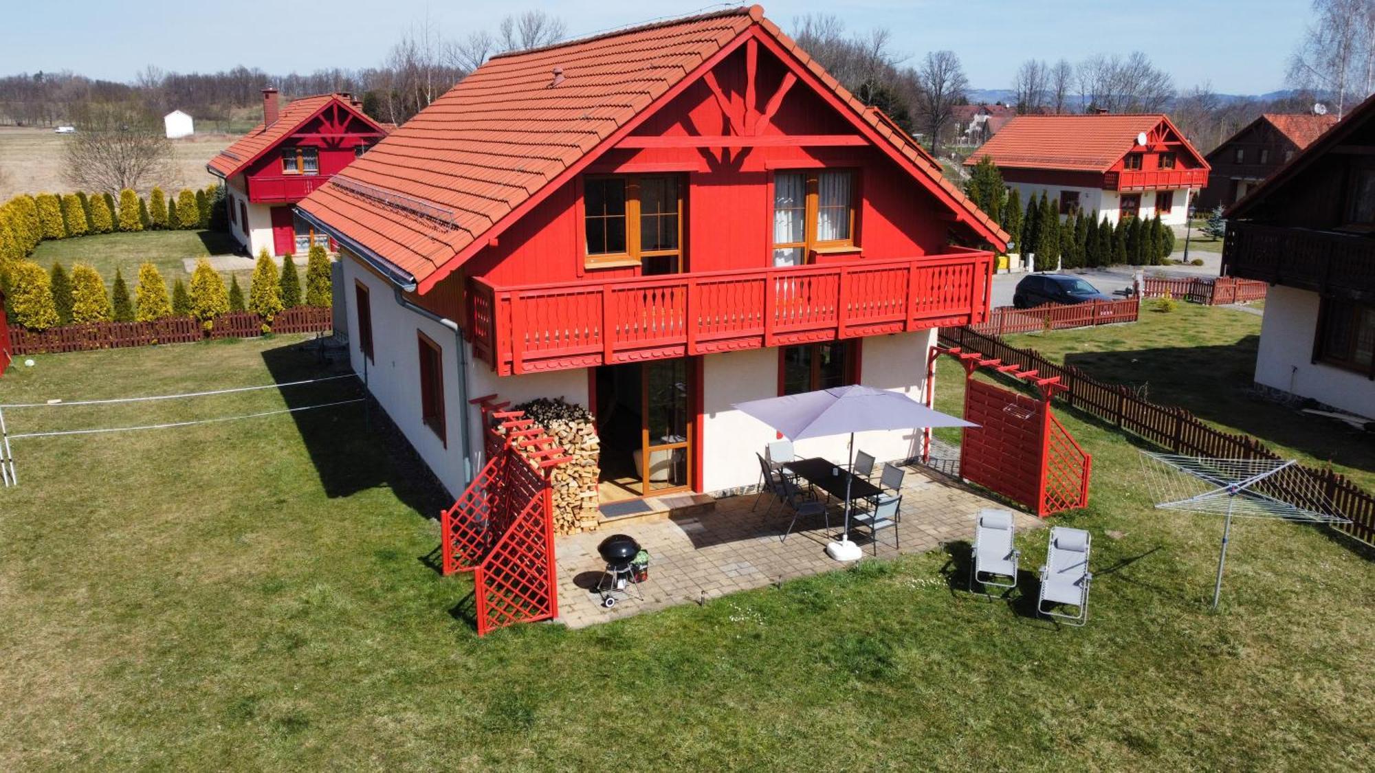 Villa Leika - Panoramablick Am Riesengebirge Mysłakowice 外观 照片
